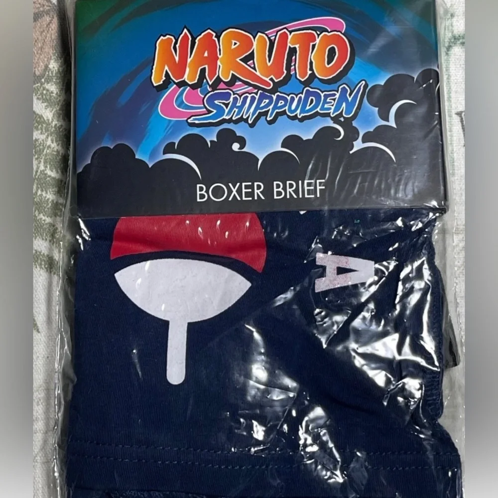 Naruto Shippuden Navy Boxer Briefs